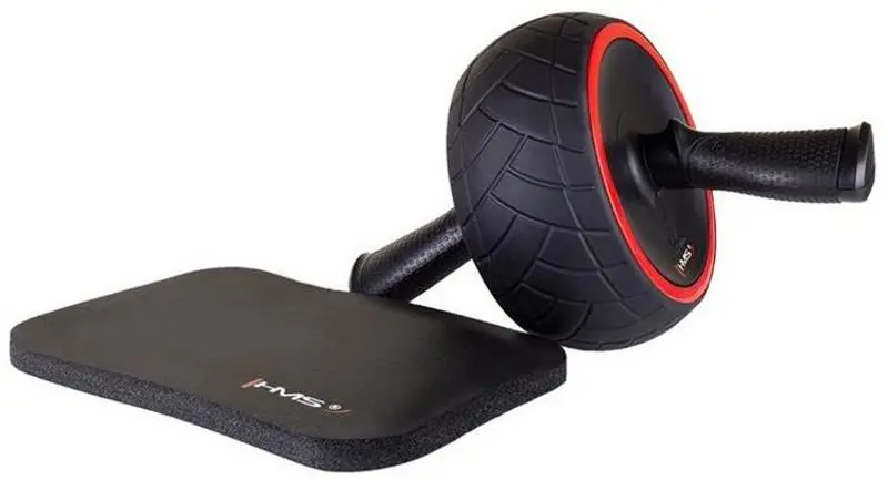 Roata pentru abdomen + covoras HMS WA14 (Black)