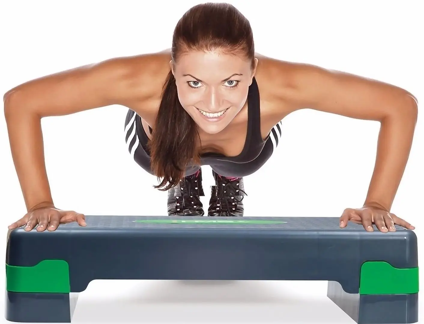 Banca de aerobic HMS AS003 (Black/Green)