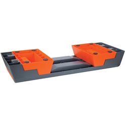 Banca de aerobic HMS Premium AS007 (Black/Orange) Thumb