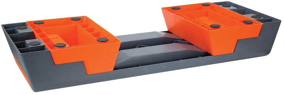 Banca de aerobic HMS Premium AS007 (Black/Orange)