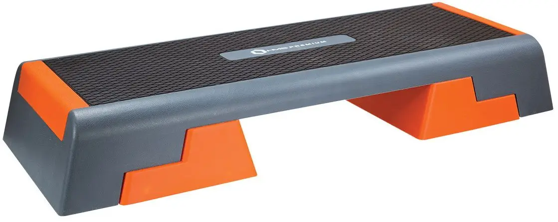 Banca de aerobic HMS Premium AS007 (Black/Orange)