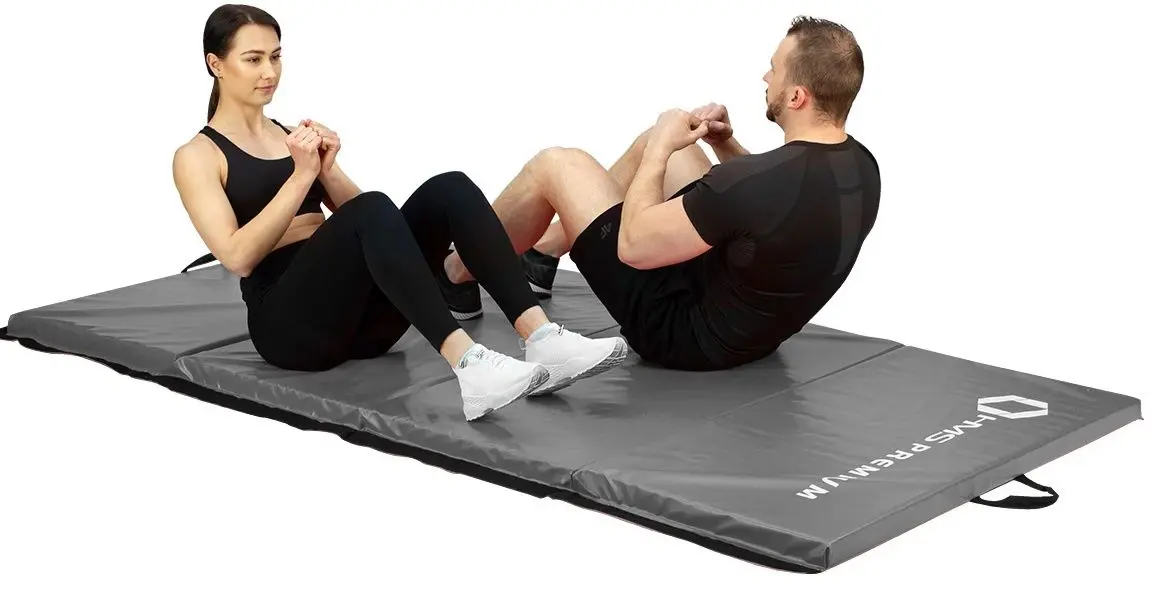 Saltea gimnastica pliabila Hms Premium MGS01 (Grey)