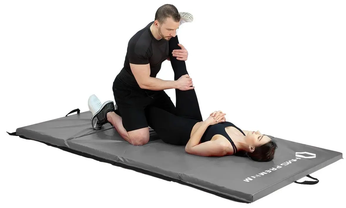 Saltea gimnastica pliabila Hms Premium MGS01 (Grey)