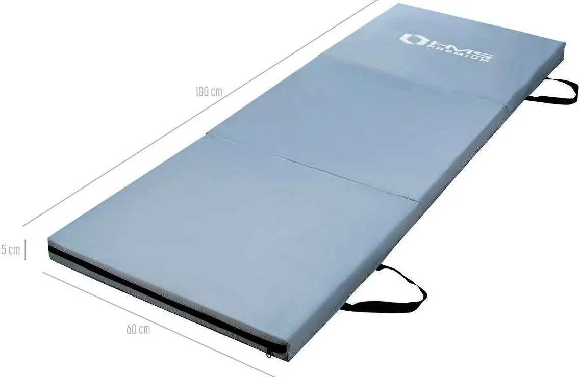 Saltea gimnastica pliabila HMS Premium MGS02 (Grey)