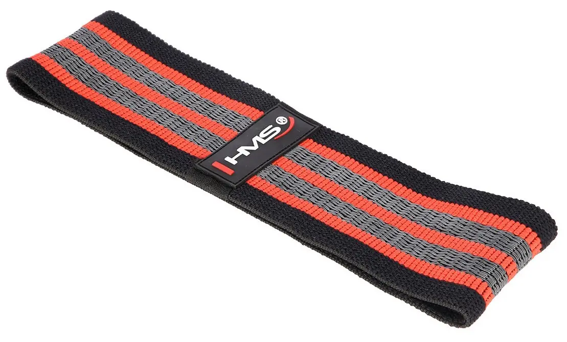 Banda pentru fitnes HMS HB12 (Black/Red)