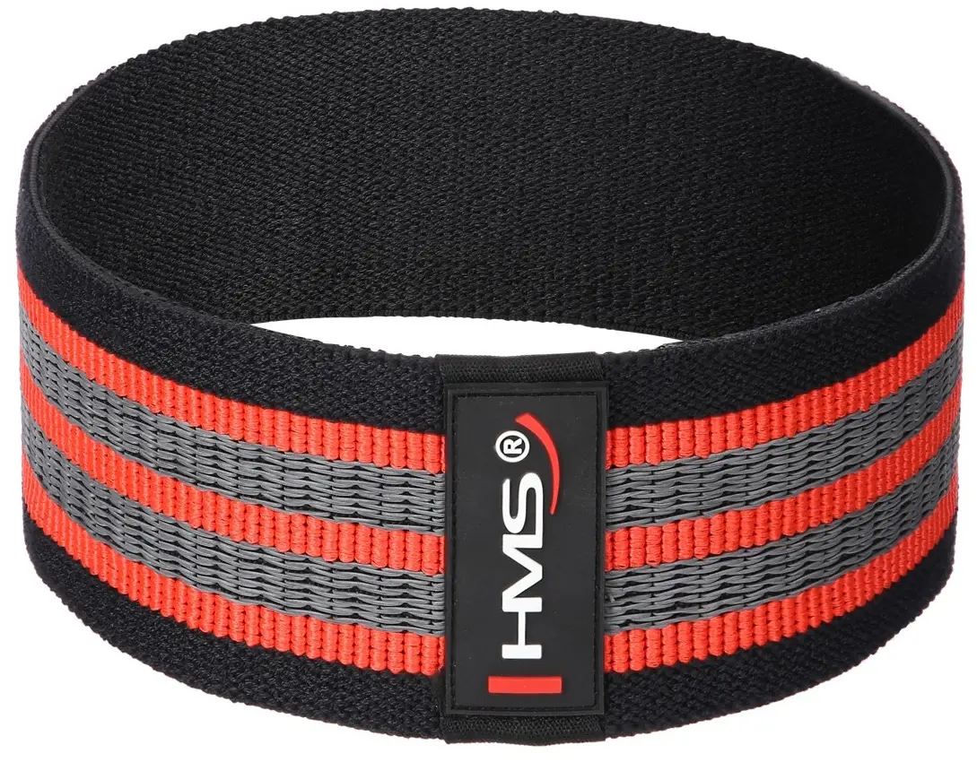 Banda pentru fitnes HMS HB12 (Black/Red)