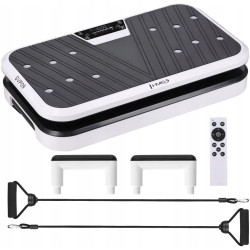 Platforma cu vibratii HMS SVP09 (Black/White) Thumb