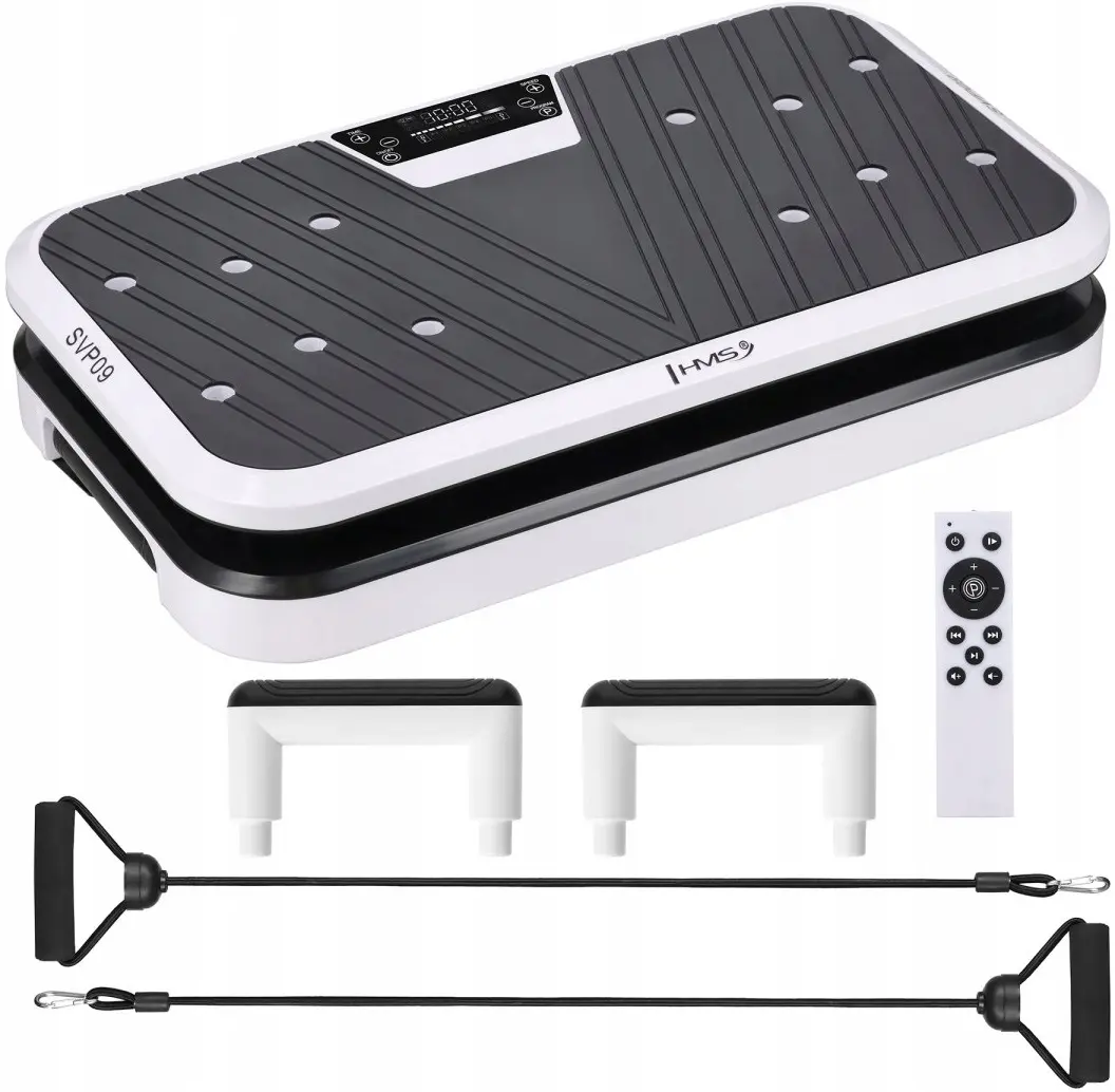 Platforma cu vibratii HMS SVP09 (Black/White) - 6