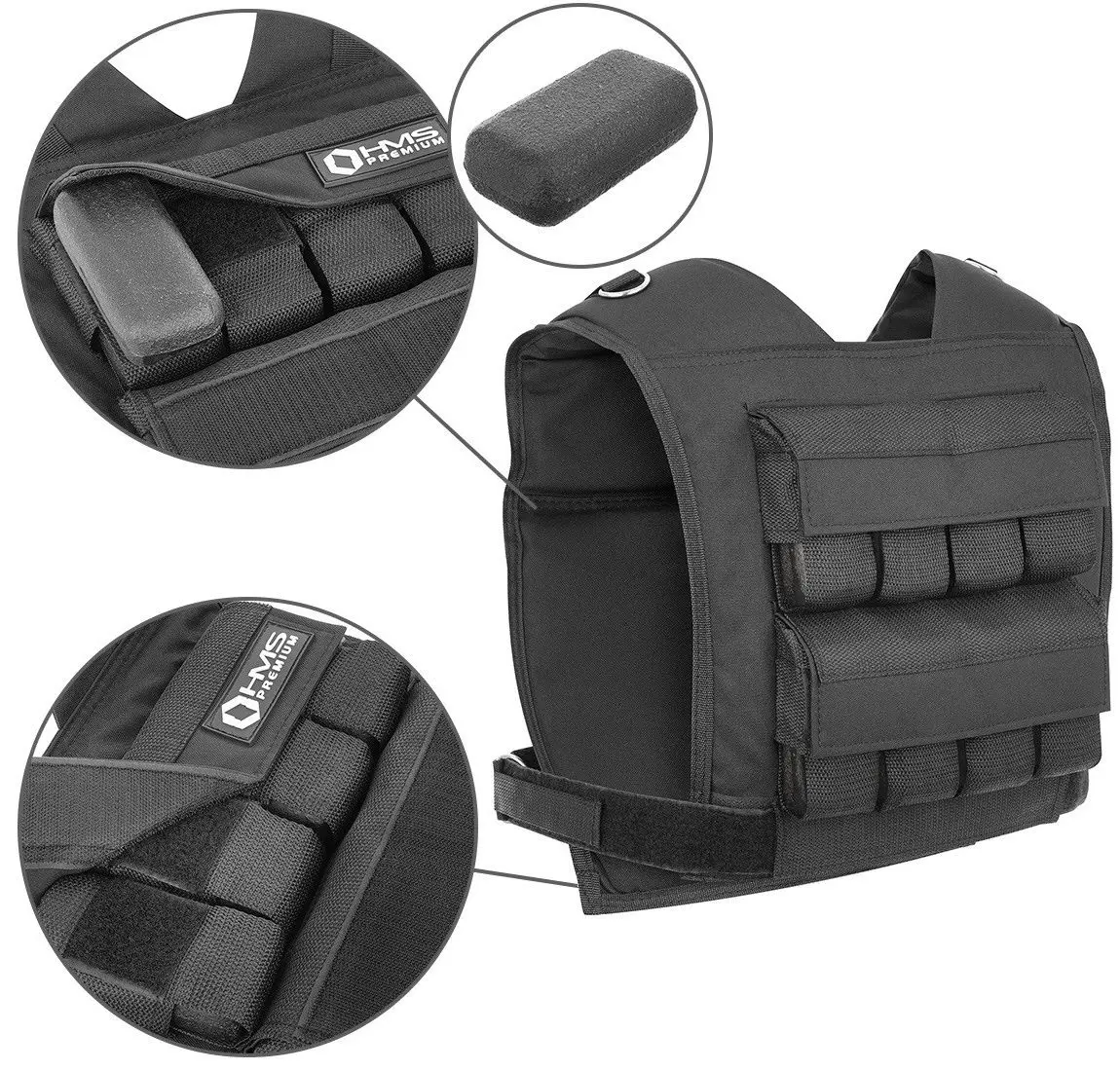 Vesta greutati HMS Premium KTO16 16kg (Black) - 7