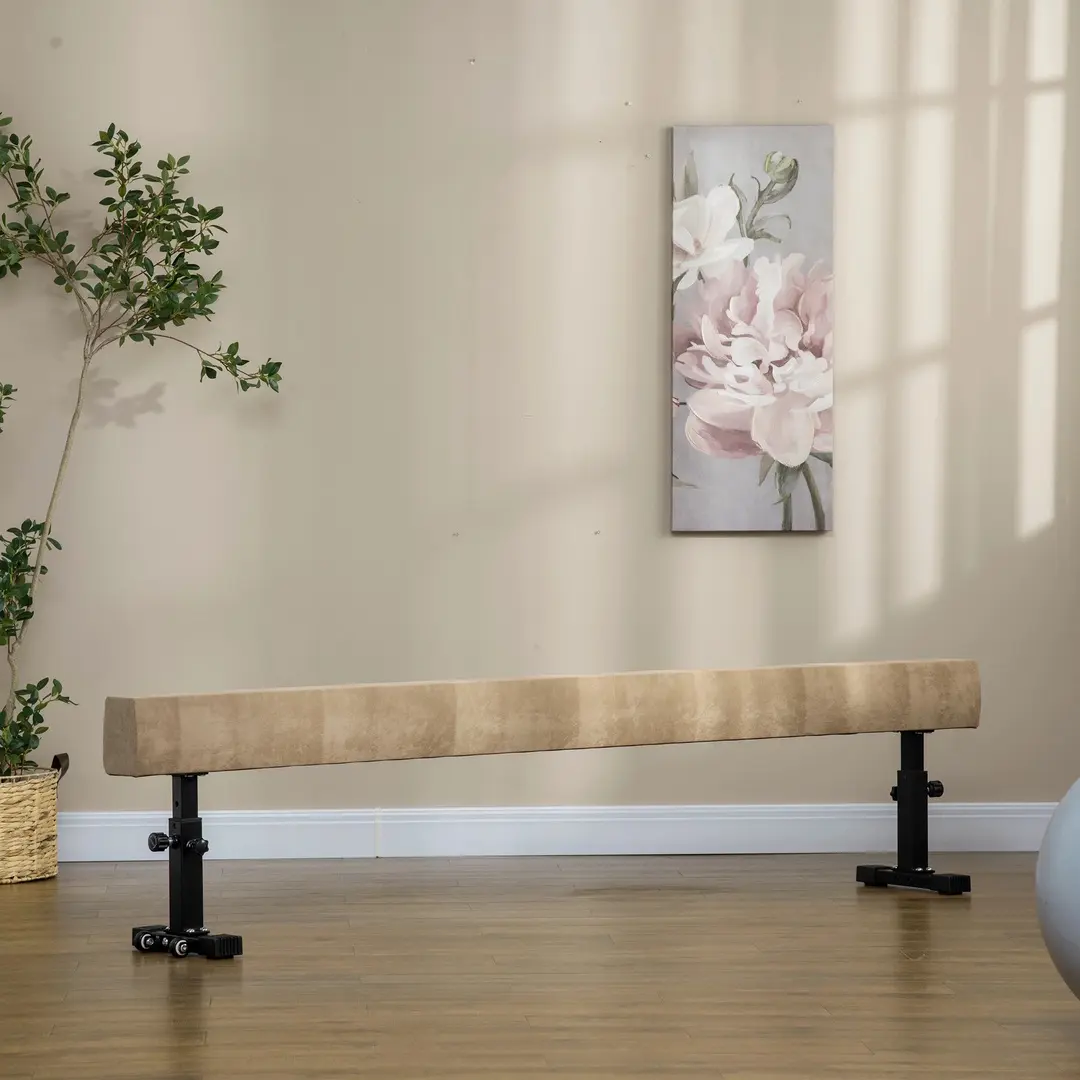 Бревно гимнастическое Homcom A50-009V00BN (Brown) - 5