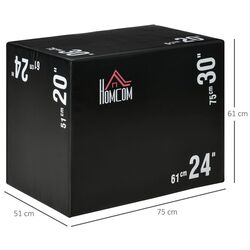 Плиобокс Homcom A93-052 (Black) Thumb