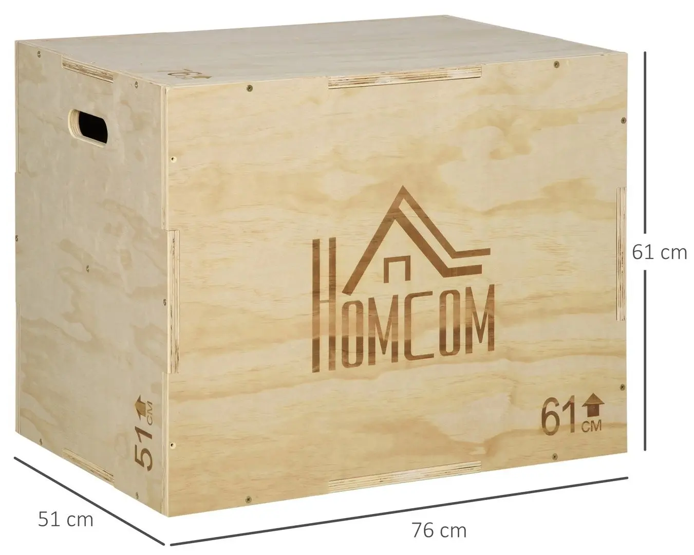 Плиобокс Homcom A93-053V01 (Natural)