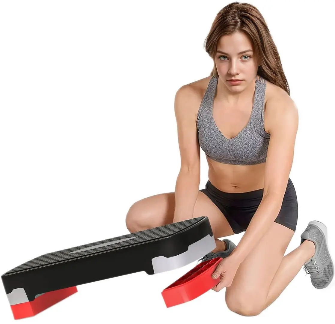 Скамья для аэробики HomCom A90-076RD (Black/Red)