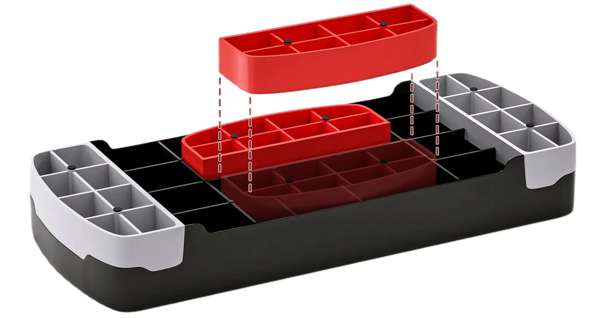 Скамья для аэробики HomCom A90-076RD (Black/Red)