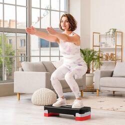 Скамья для аэробики HomCom A90-076RD (Black/Red) Thumb