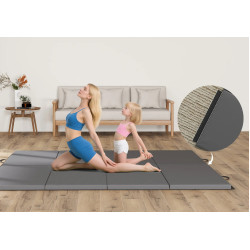 Складной гимнастический мат Homcom A50-011V00GY (Grey) Thumb