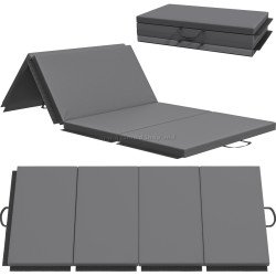 Saltea pliabila pentru gimnastica Homcom A50-012V00GY (Grey)