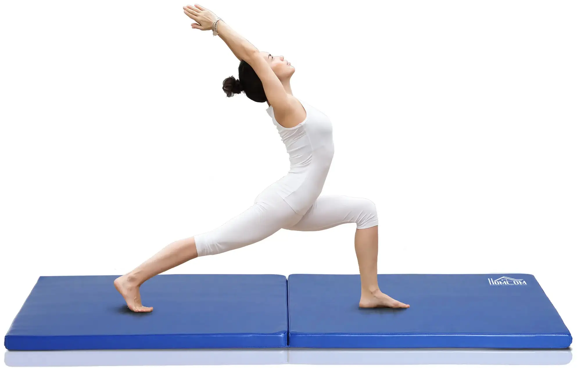 Складной гимнастический мат Homcom A93-033BU (Blue) - 7