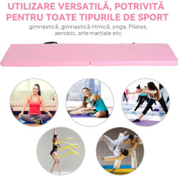 Складной гимнастический мат Homcom A93-033PK (Pink) Thumb