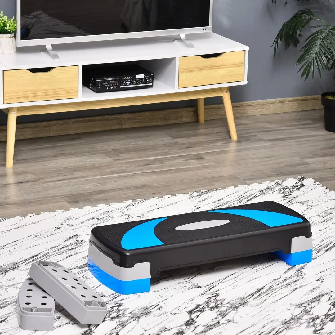 Step-platforma Homcom A90-077BU (Black/Blue)