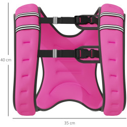 Жилет-утяжелитель Homcom A91-204PK (Pink) Thumb