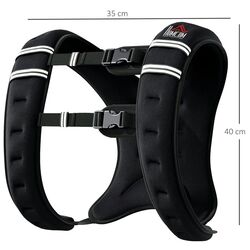 Жилет-утяжелитель Homcom A91-204V02 (Black) Thumb