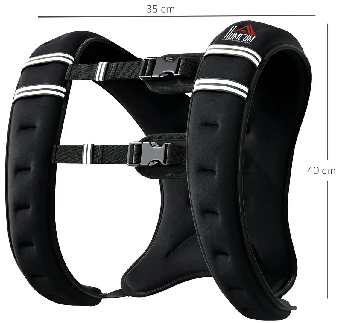 Жилет-утяжелитель Homcom A91-204V02 (Black) - 4