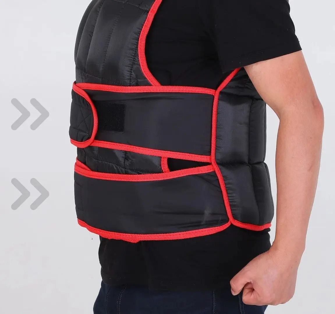 Жилет-утяжелитель Homcom A93-042V02 (Black/Red)