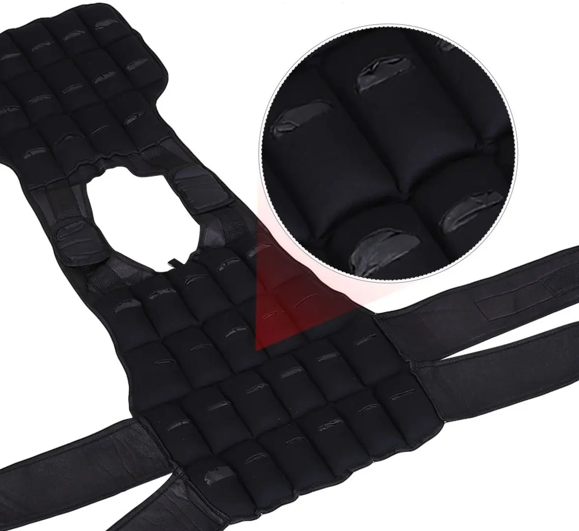 Жилет-утяжелитель Homcom A93-042V02BK (Black) - 5