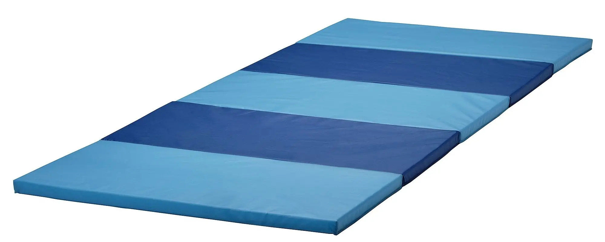 Saltea plianta gimnastica Ikea Plufsig 78x185 (Albastru/Albastru Deschis)