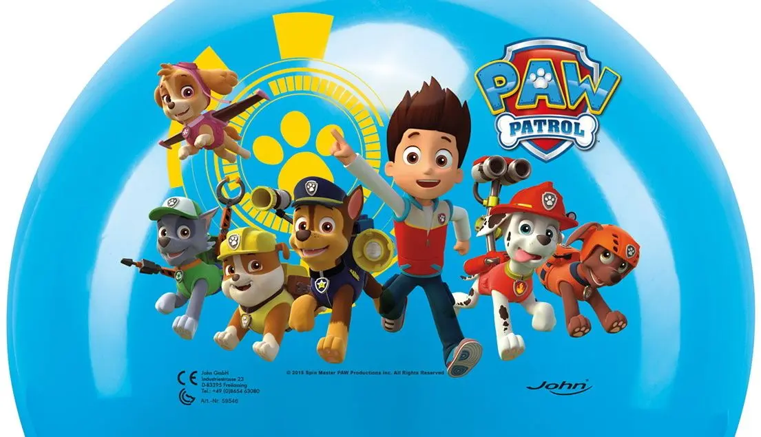 Fitball pentru copii John Paw Patrol 45x50 (Blue)