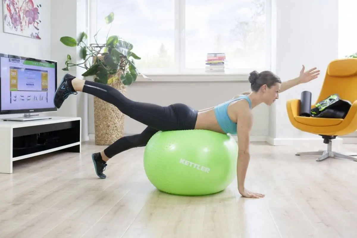 Set pentru fitness Kettler Athlete 7381-400 (Black/Green)