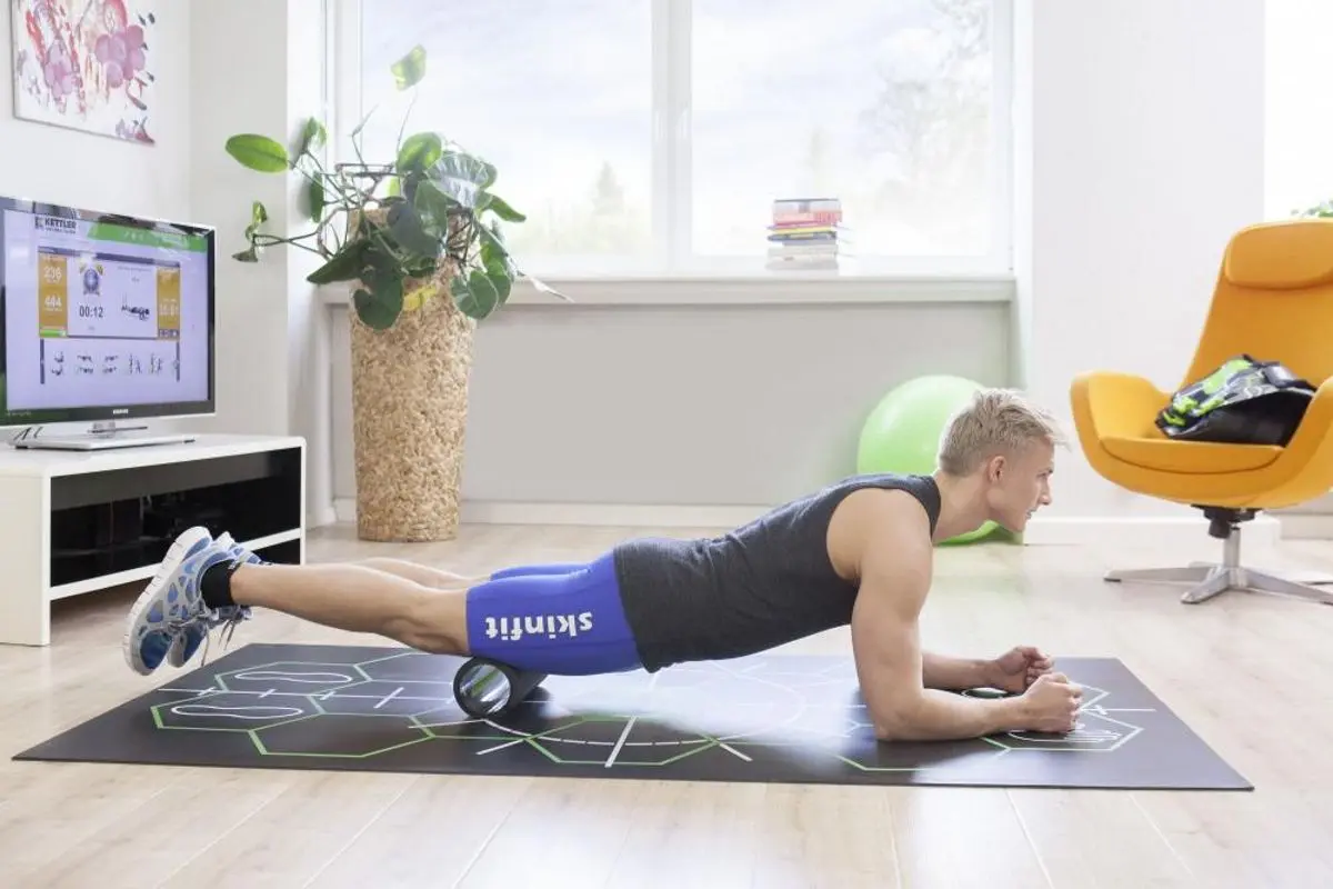 Set pentru fitness Kettler Athlete 7381-400 (Black/Green)