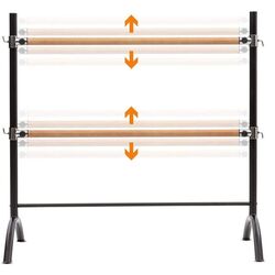 Балетный двойной станок Klarfit Barre Anna (Black/Wood) Thumb