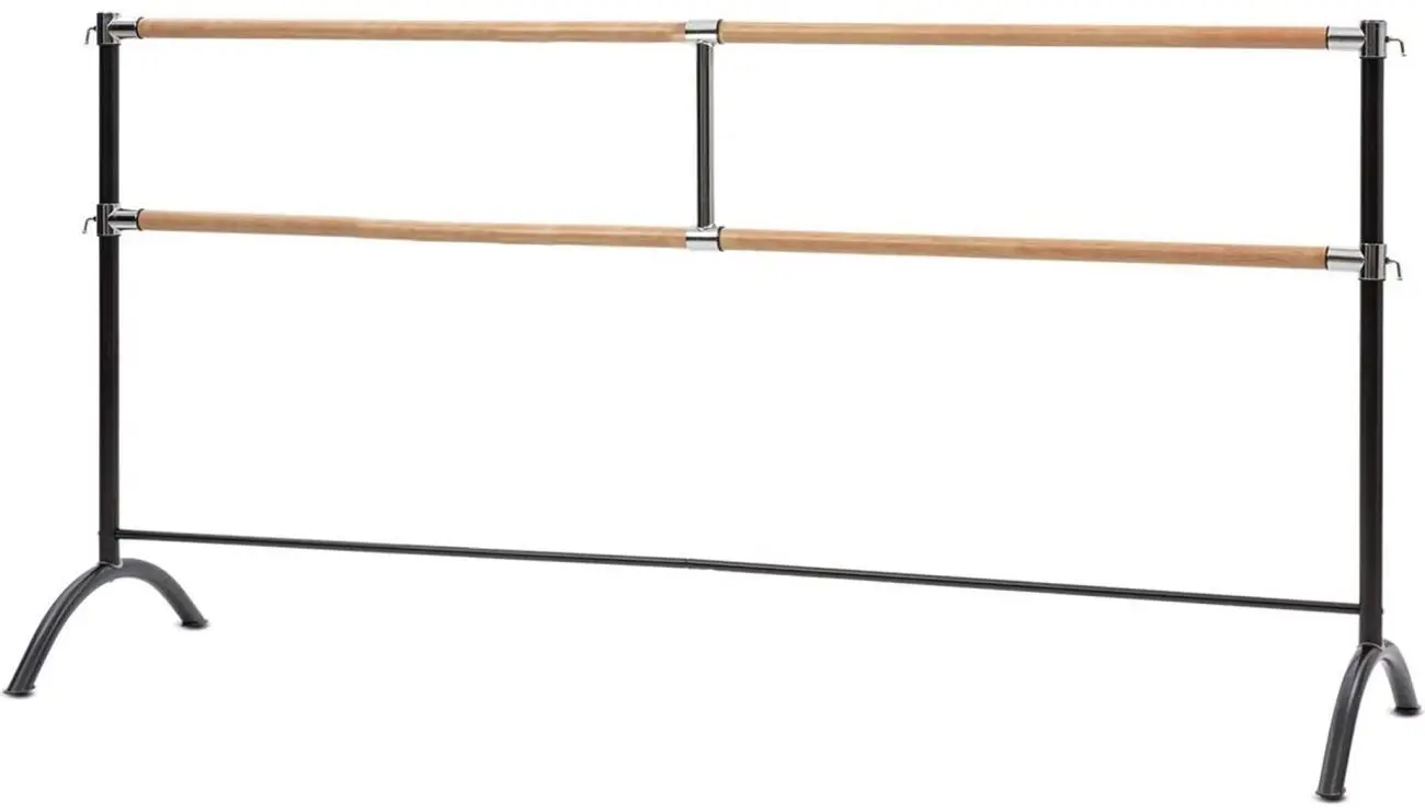 Балетный двойной станок Klarfit Barre Marie (Black/Wood) - 3