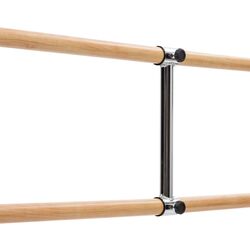 Балетный двойной станок Klarfit Barre Marie (Black/Wood) Thumb