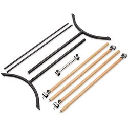 Балетный двойной станок Klarfit Barre Marie (Black/Wood) Thumb