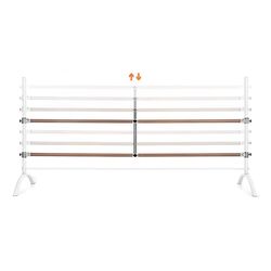 Балетный двойной станок Klarfit Barre Marie (White/Wood) Thumb
