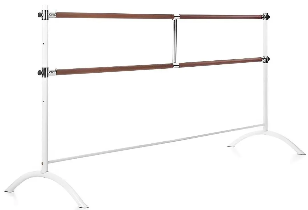 Балетный двойной станок Klarfit Barre Marie (White/Wood)