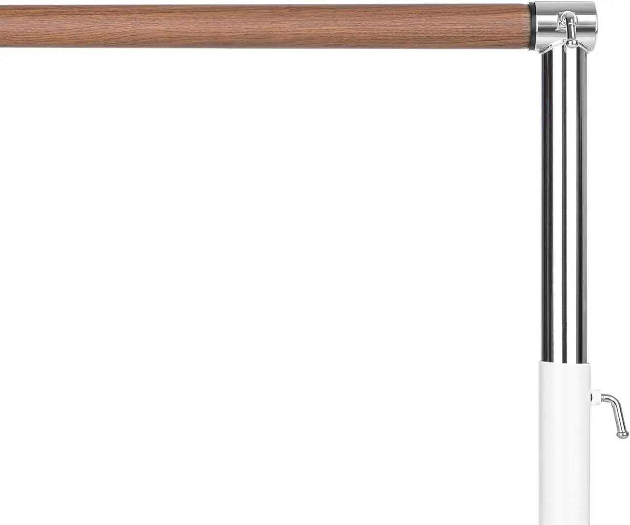 Балетный станок Klarfit Bar Lerina (White/Wood) - 4