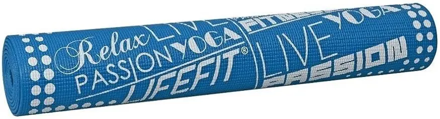 Covoras pentru yoga LifeFit Slimfit 173x58x0.4 (Blue) - 2