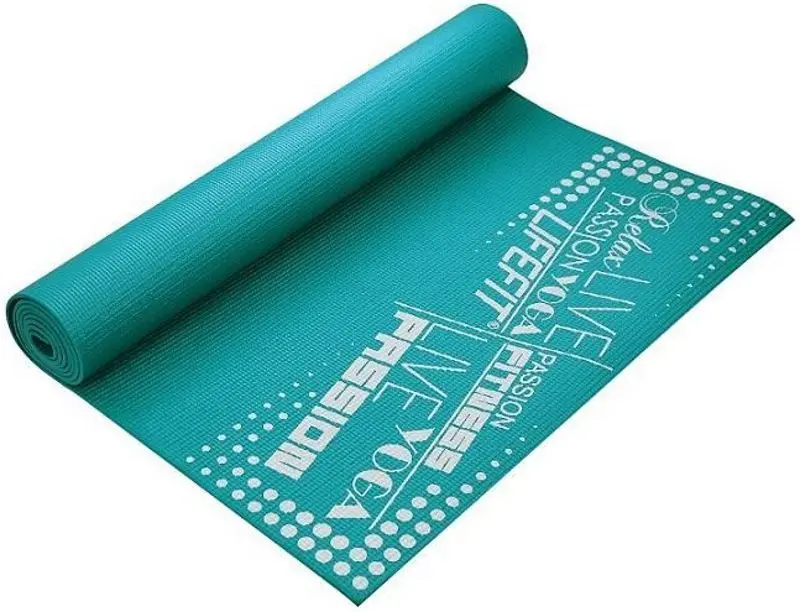 Covoras pentru yoga LifeFit Slimfit 173x58x0.4 (Turquoise)