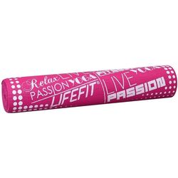 Covoras pentru yoga LifeFit Slimfit 173x58x0.6 (Pink) Thumb