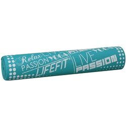 Covoras pentru yoga LifeFit Slimfit 173x58x0.6 (Turquoise) Thumb