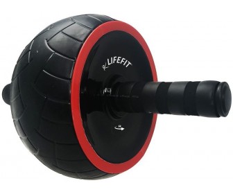 Ролик для пресса LifeFit Fat (Black/Red)