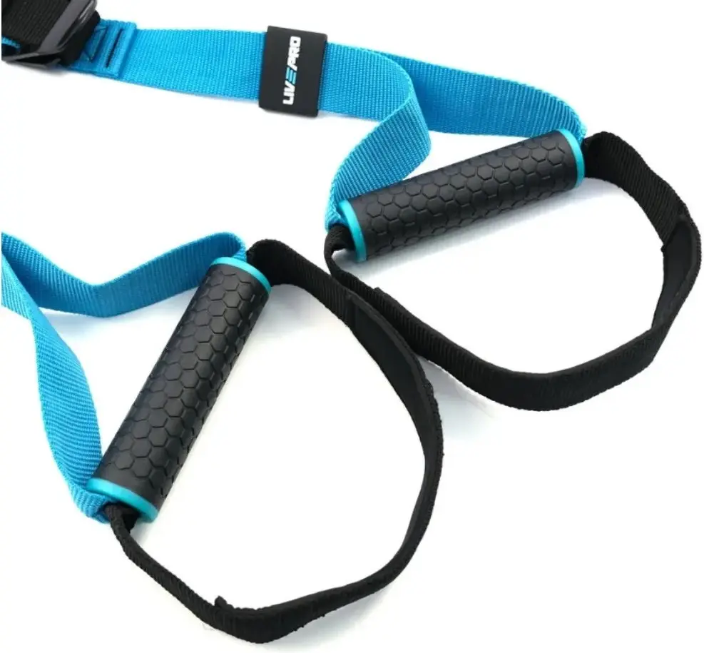 Corda de suspensie LivePro LP8162 (Black/Blue)