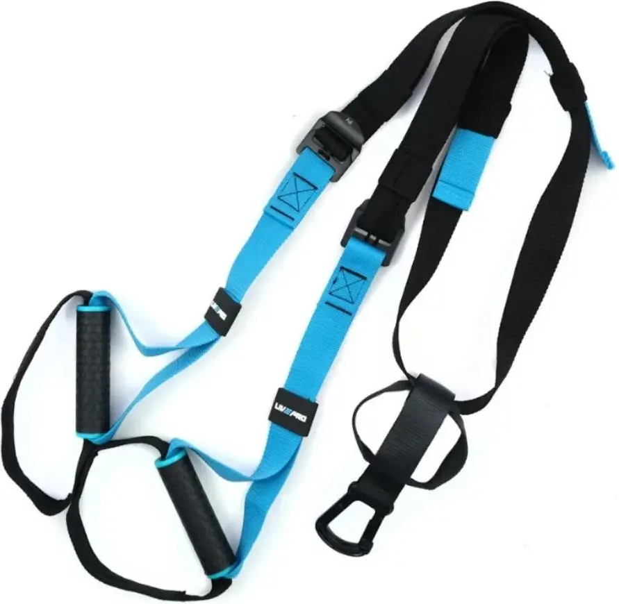 Corda de suspensie LivePro LP8162 (Black/Blue)