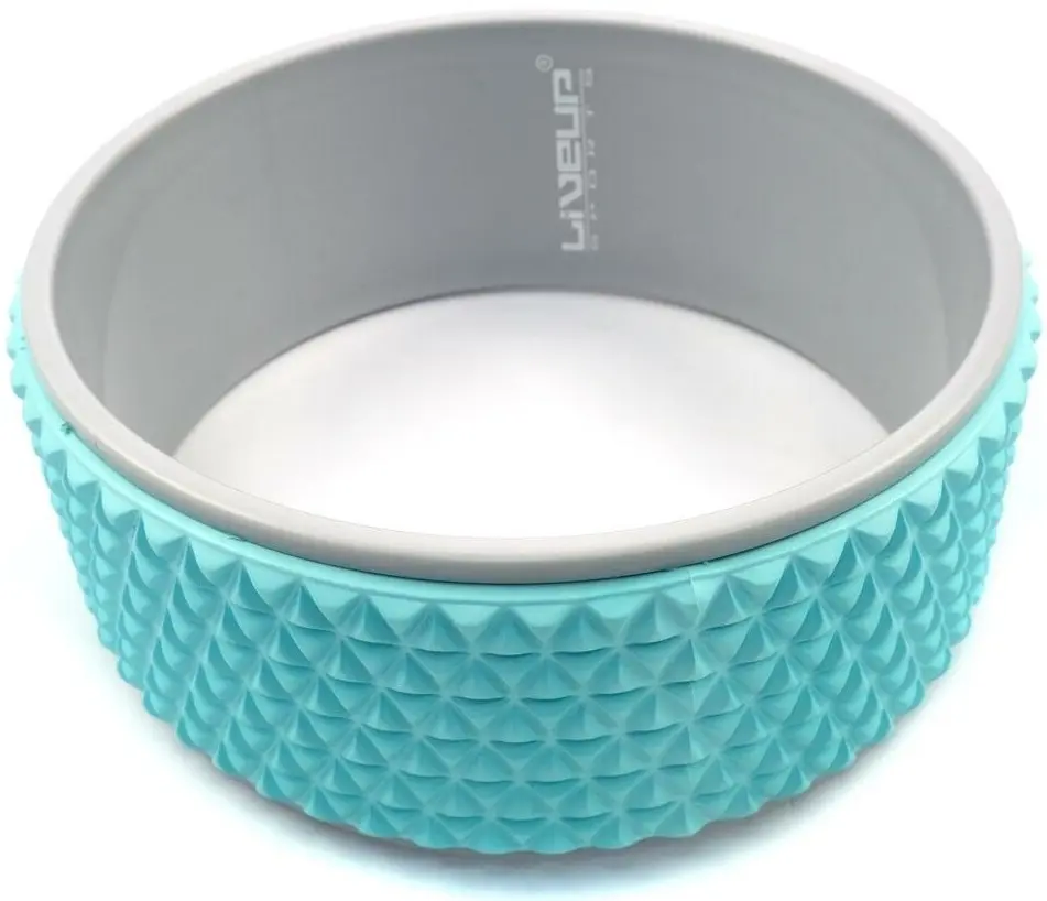 Колесо для йоги LiveUp LS3750 (Blue/Grey)