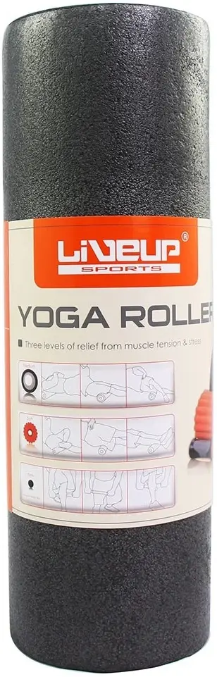 Setrole pentru yoga LiveUp LS3765 (Orange/Black)