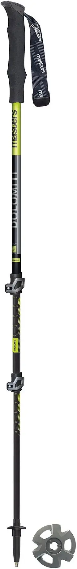 Треккинговые палки Masters Dolomiti (Black/Green) - 2